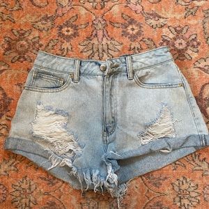 Jean shorts